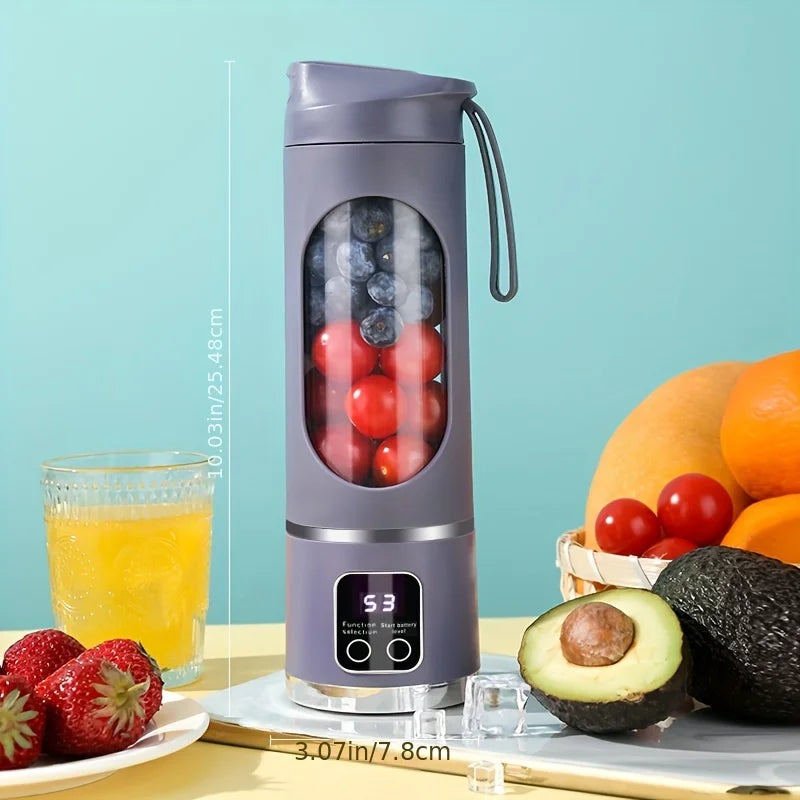 ✅ BlendGo™ Portable Blender Pro – 450ml USB Rechargeable