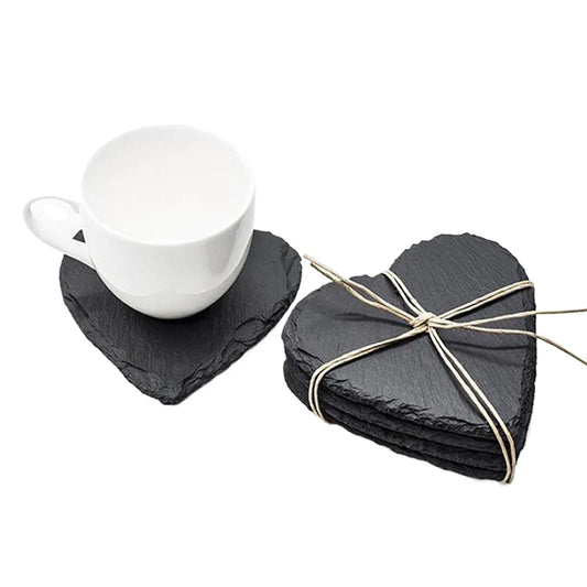 Japanese-Style Slate Coasters – Mixed Shapes