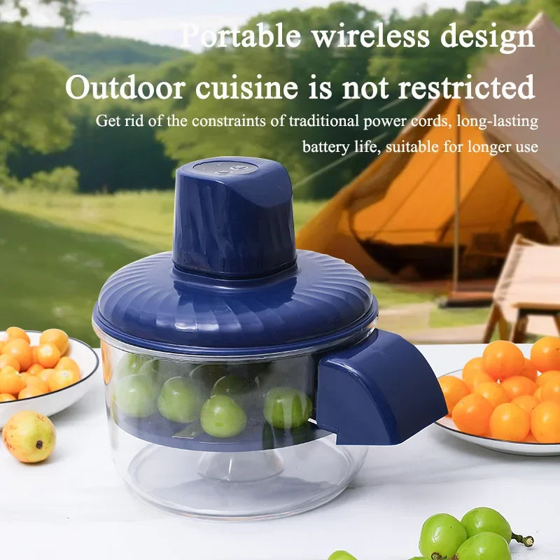 Automatic Fruit Peeler Intelligent Peeling Machine 1500Mah Portable Wireless Grape/Garlic Peeler for Home Fast Kitchen Supplies
