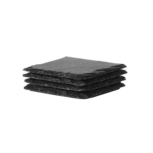 Natural Slate Stone Coasters – Set