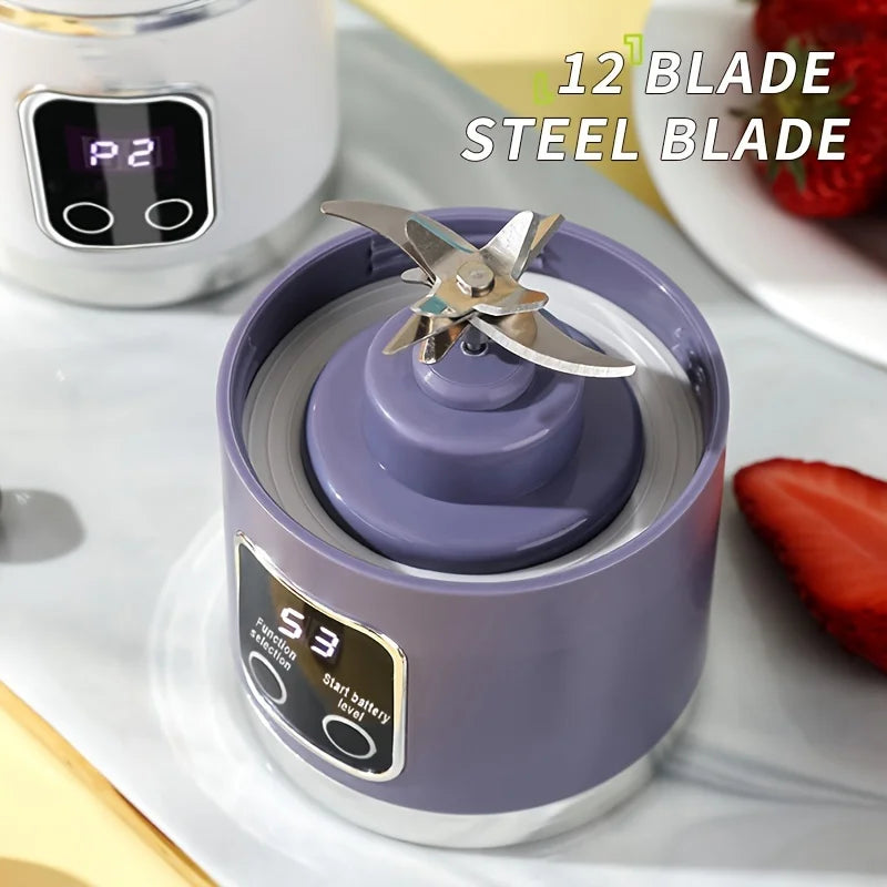 ✅ BlendGo™ Portable Blender Pro – 450ml USB Rechargeable