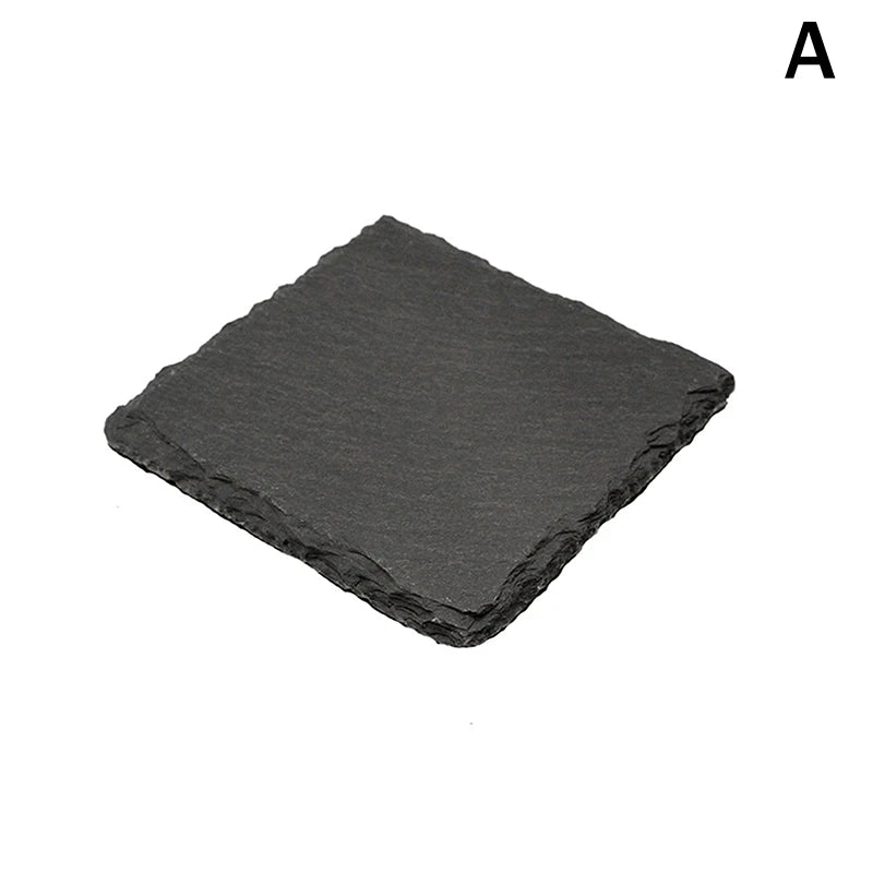 Japanese-Style Slate Coasters – Mixed Shapes